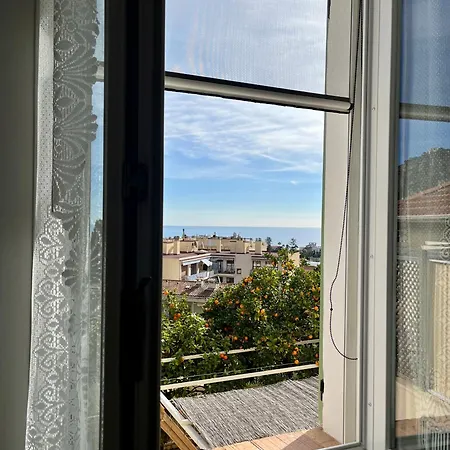 Magnifique 2p Dans Avec Vue Mer, Terrasse & Parking Prive 아파트 보로쉬르메르